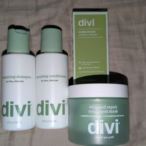 Divi Volumizing Discovery Kit Shampoo Conditioner Serum Mask NEW